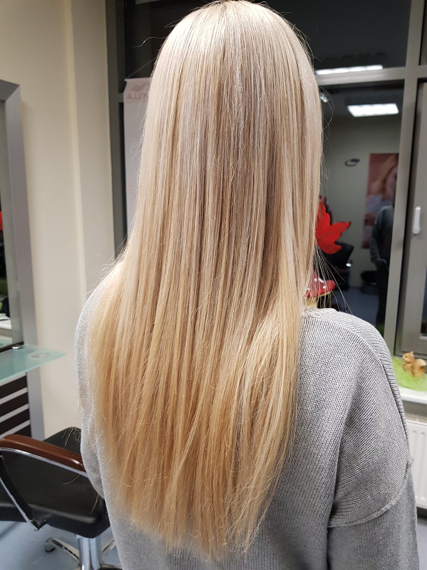Haarmonie – Platinblondes Haar